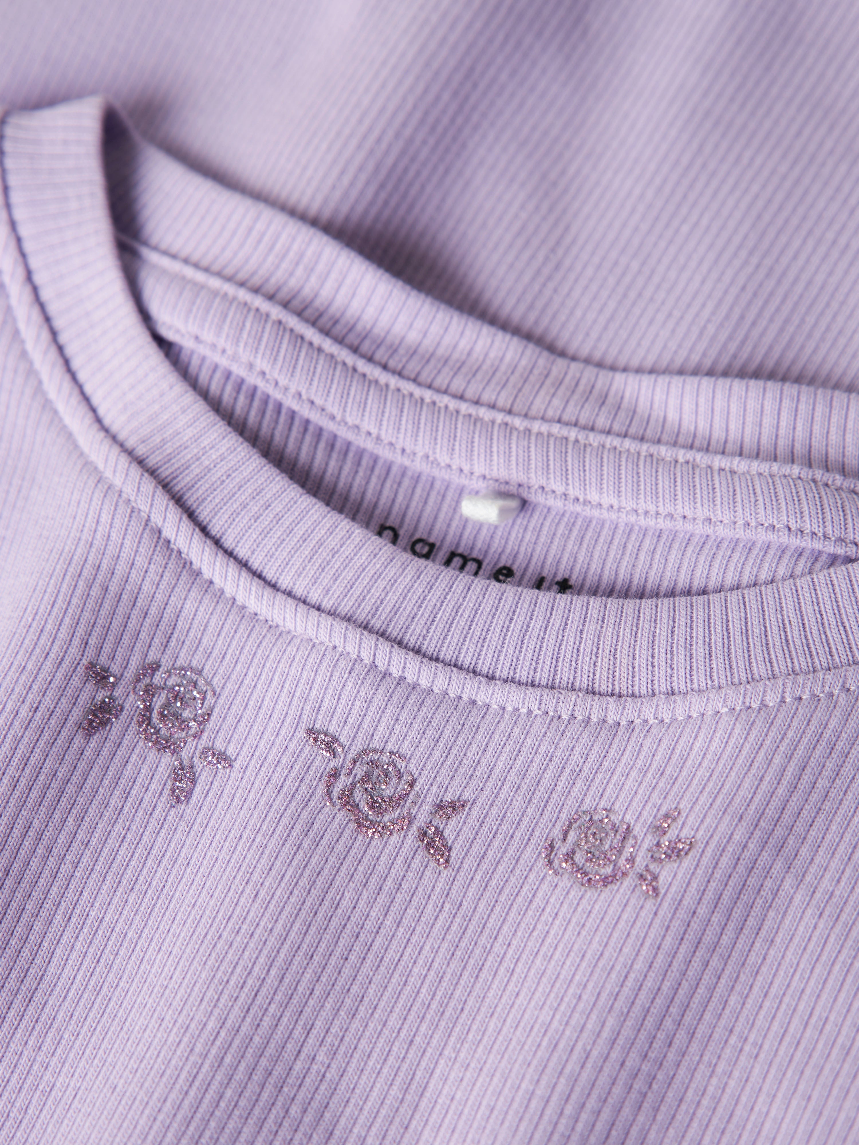 Name It Holly Slim Top - Lavendula