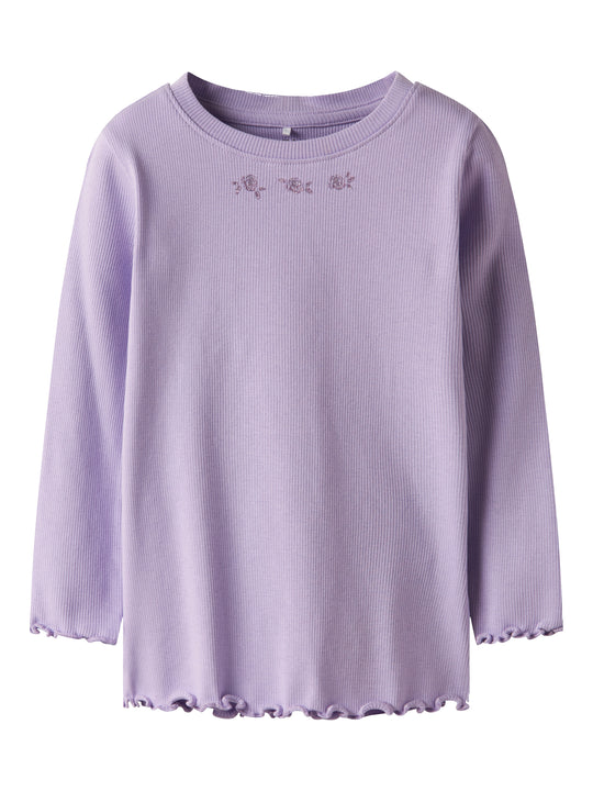 Name It Holly Slim Top - Lavendula