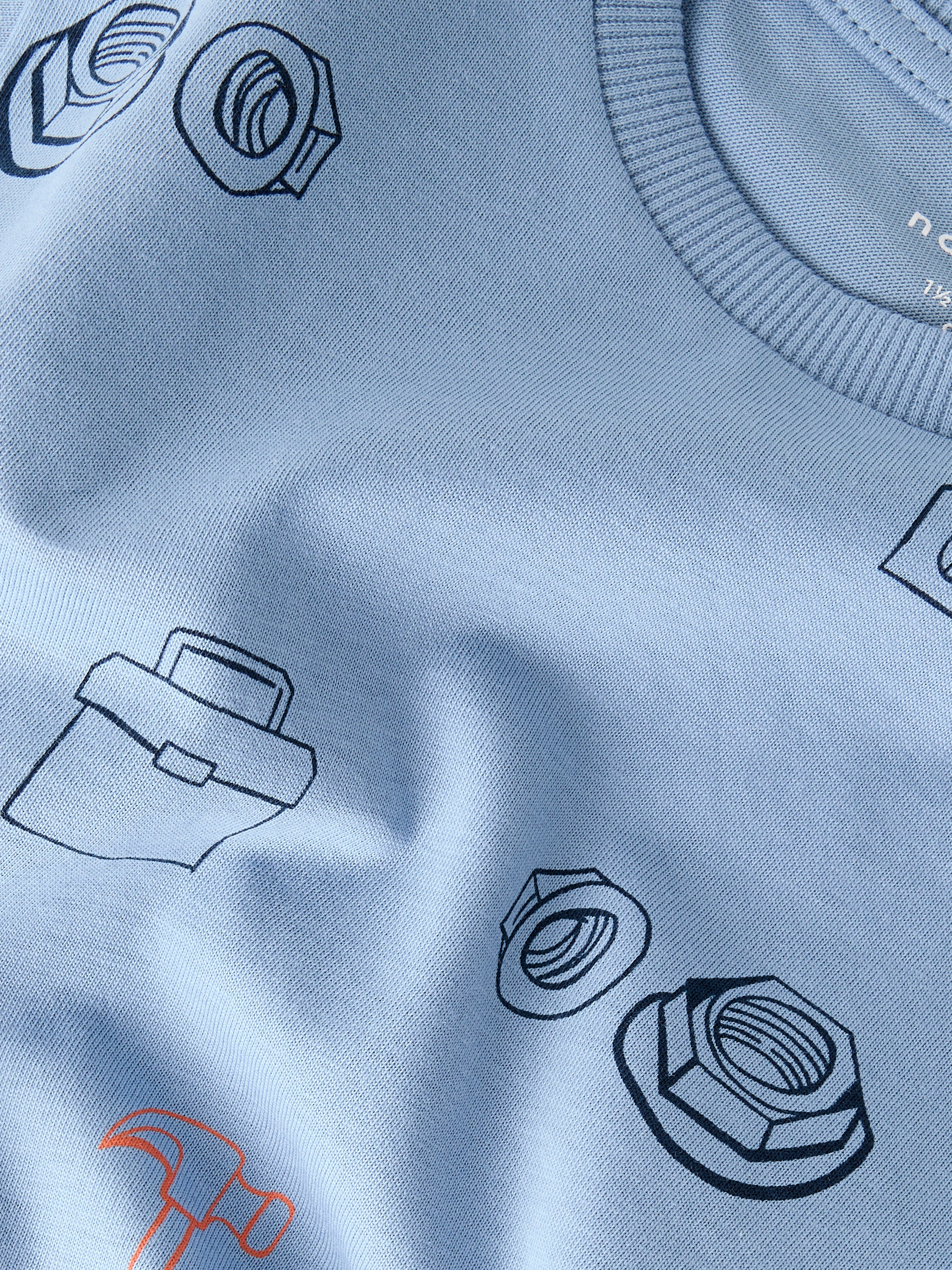 Name It Huxi T-shirt - Faded Denim