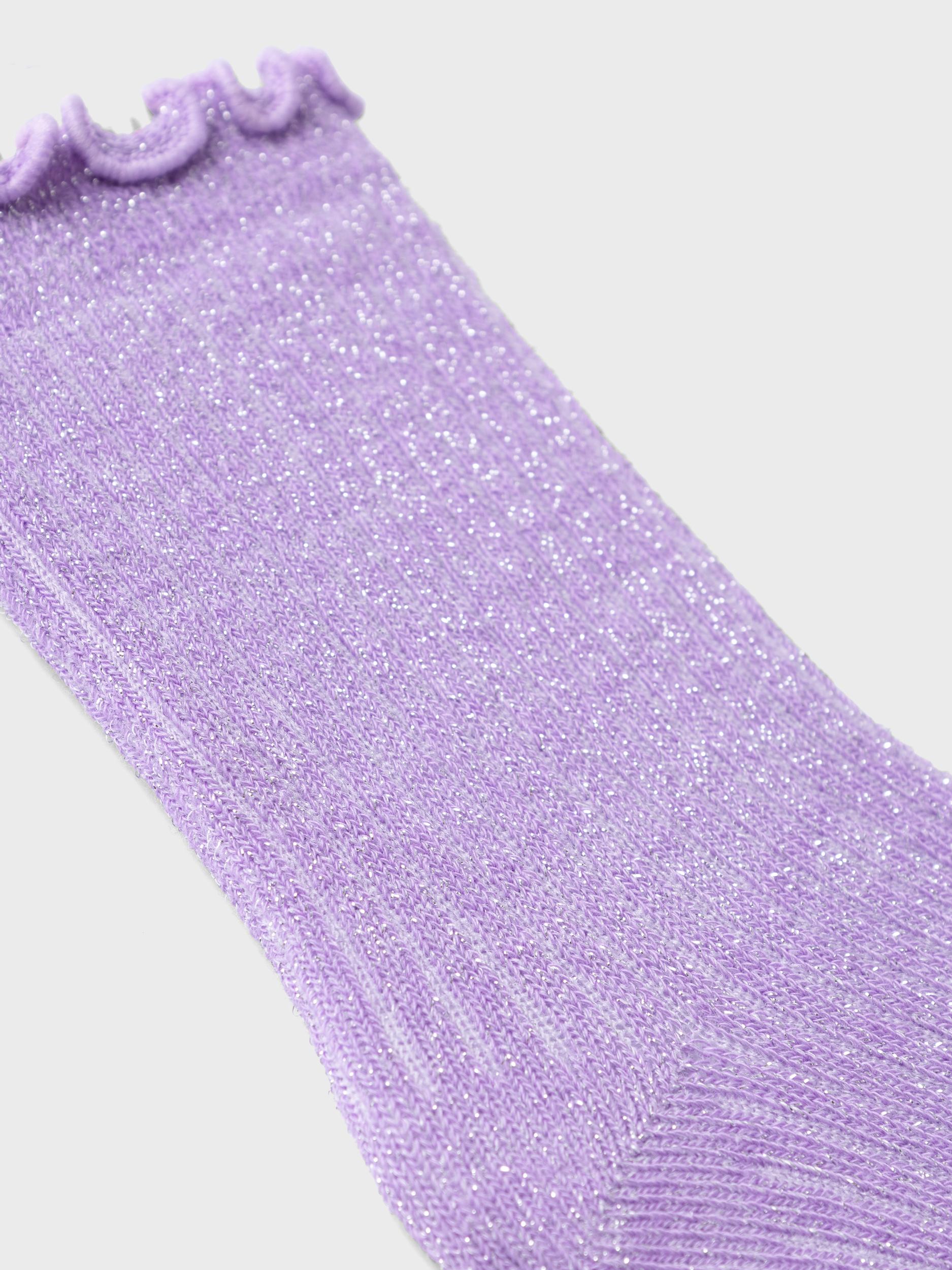 Name It Janna Strømpe med Glimmer - Purple Rose