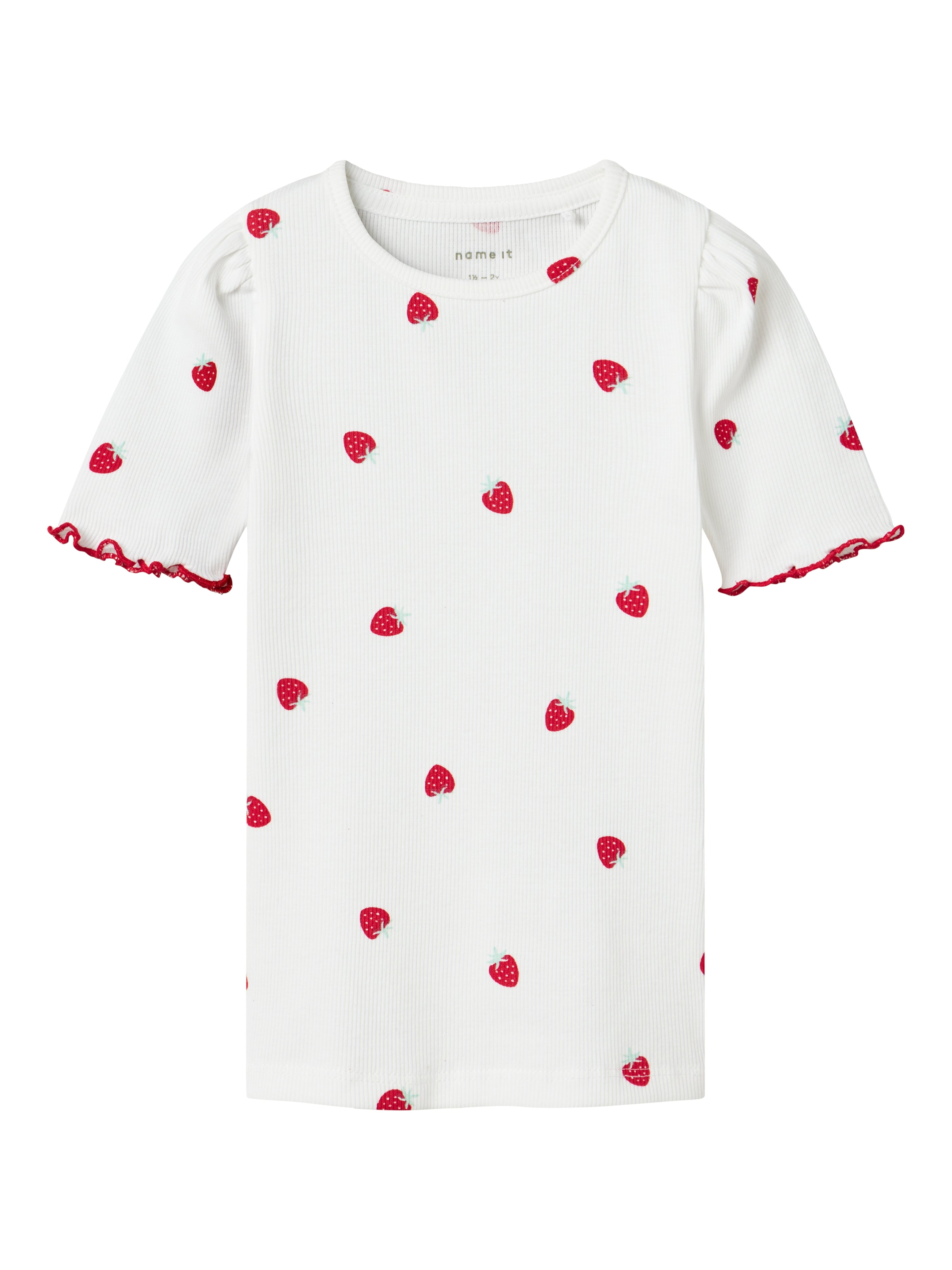 Name It Jillie SS Top - Bright White