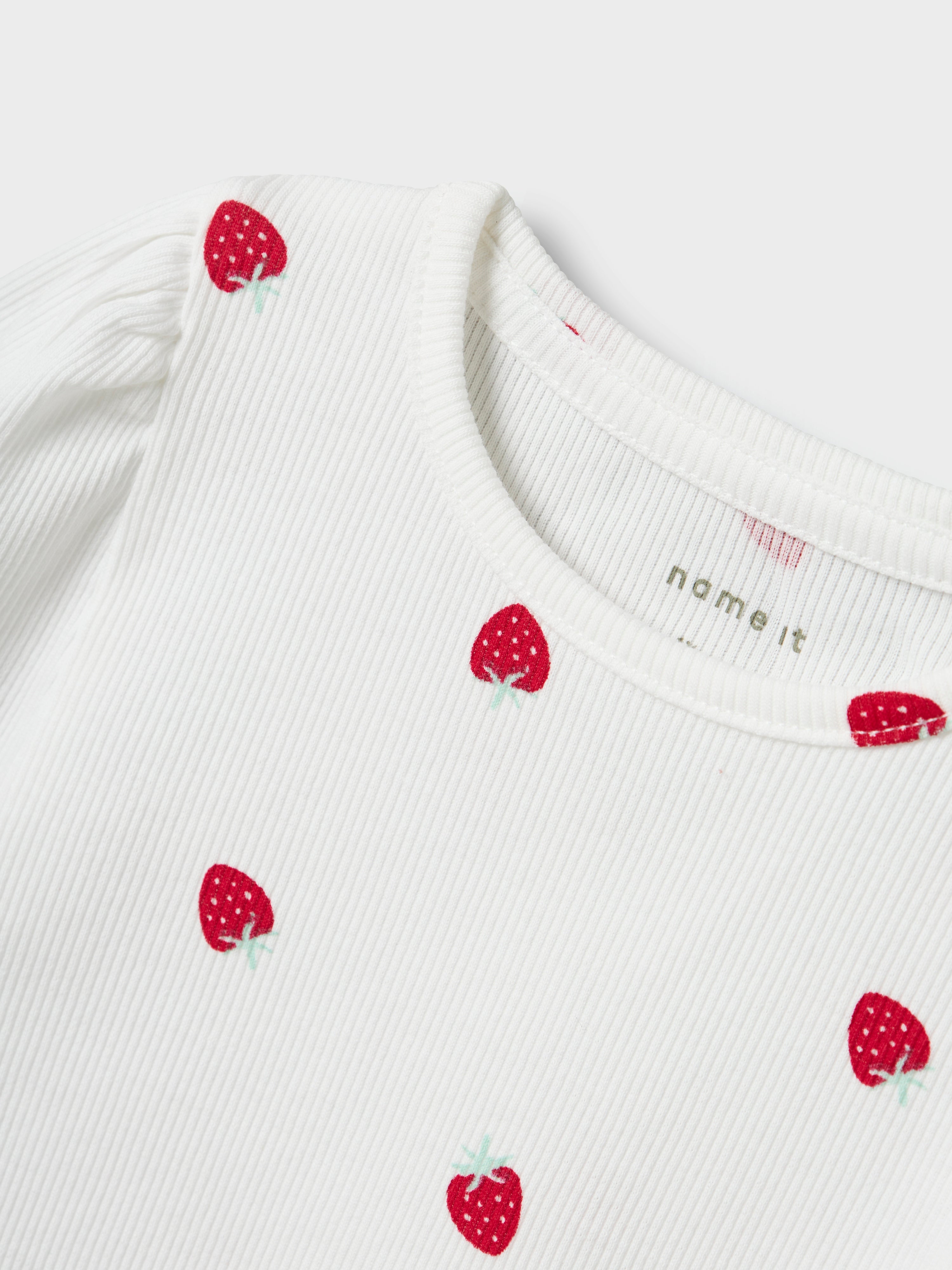 Name It Jillie SS Top - Bright White