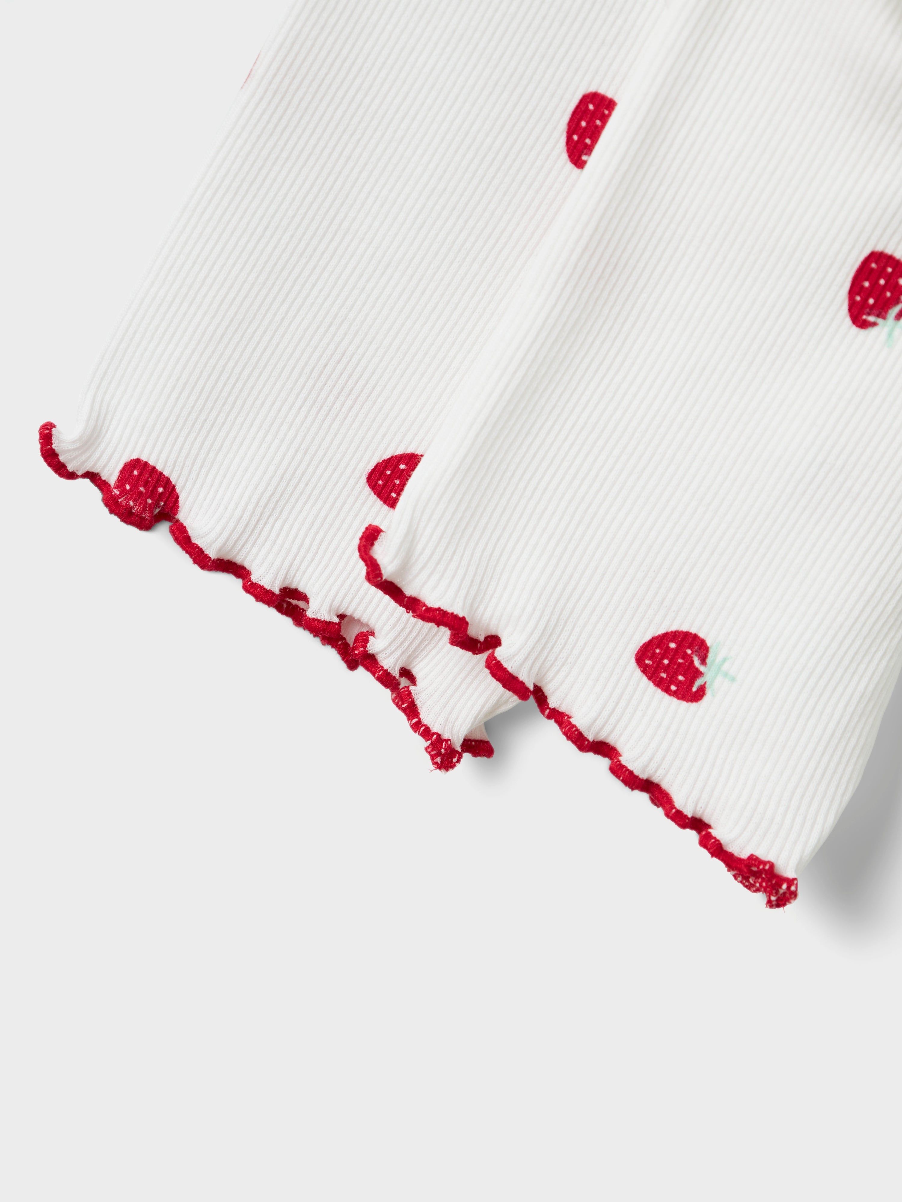 Name It Jillie Slim Biker Shorts - Bright White