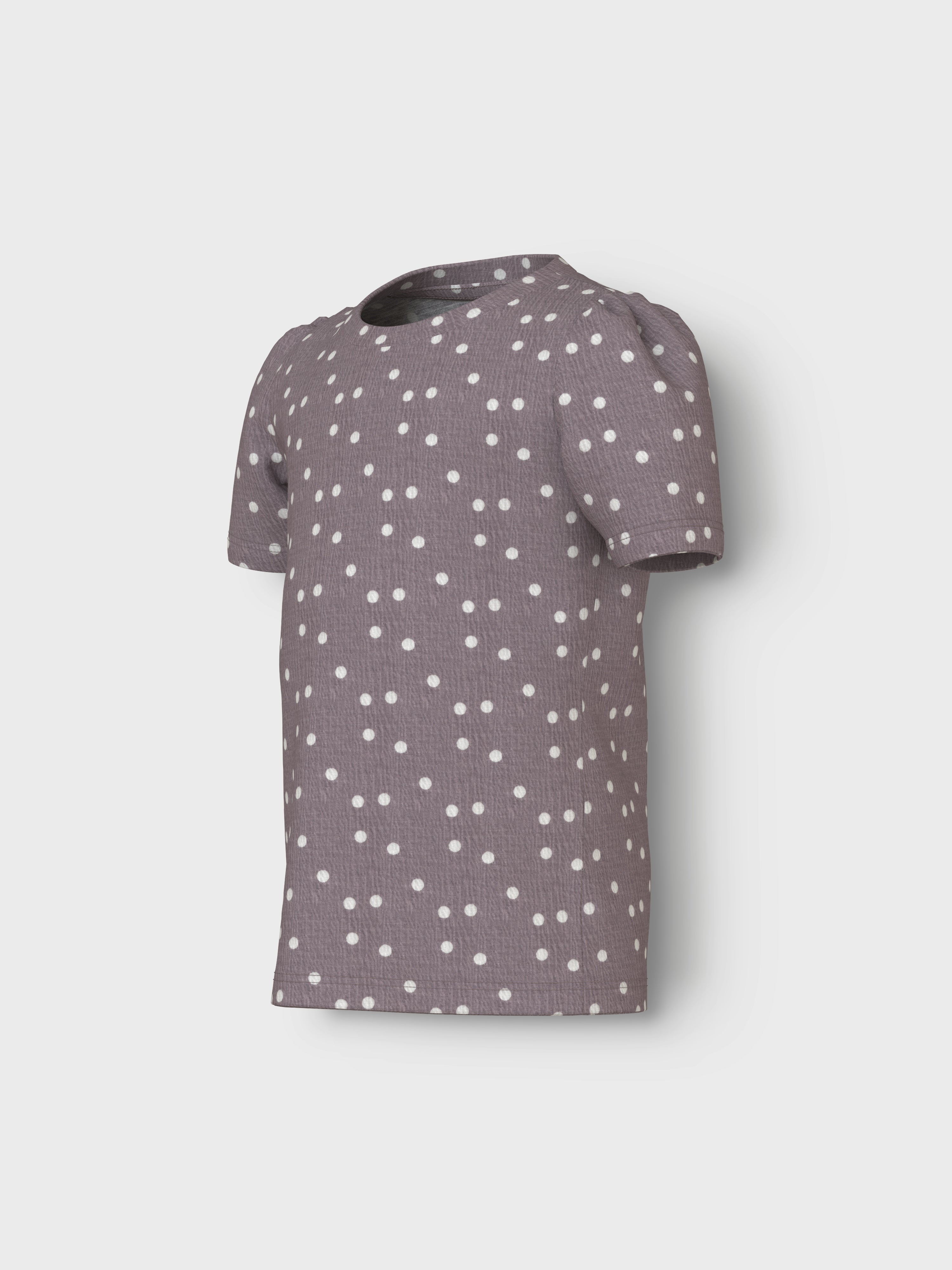 Name It Judy SS Top - Purple Dove