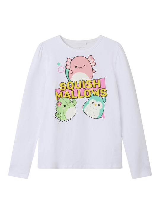 Name It Julda Squishmallows Top - Bright White