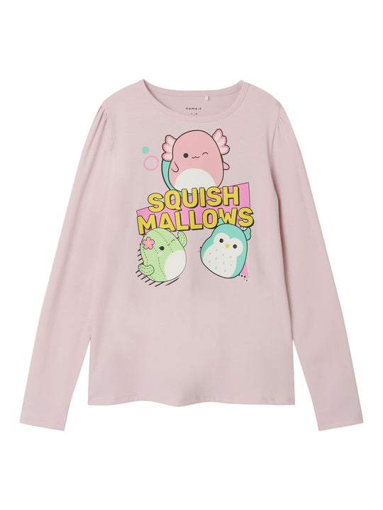 Name It Julda Squishmallows Top - Parfait Pink