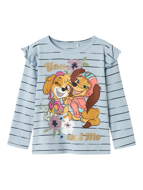 Name It Julia Paw Patrol Bluse - Subdued Blue