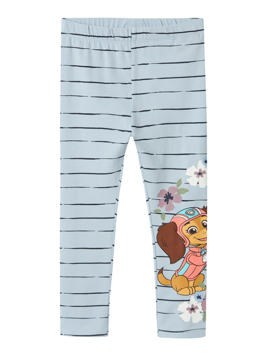 Name It Juliane Paw Patrol leggings - Subdued Blue