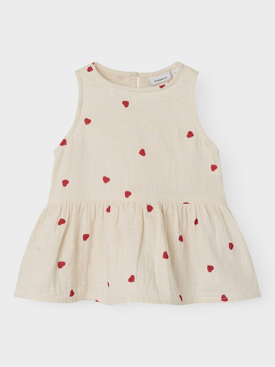 Name It Jytta Dress - Turtledove