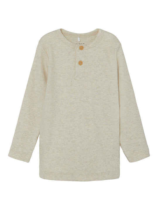 Name It Kab Ls Shirt Noos - Peyote Melange
