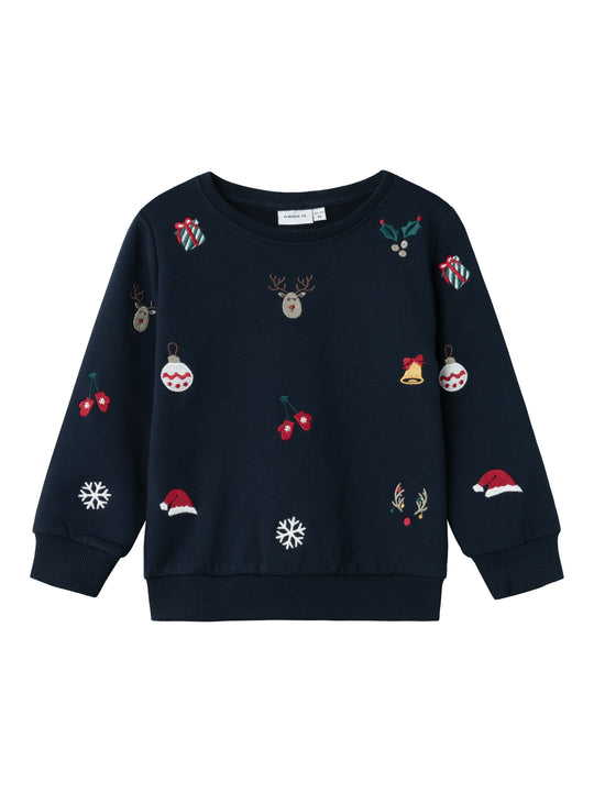Name It Kringle Sweat shirt - Dark Sapphire