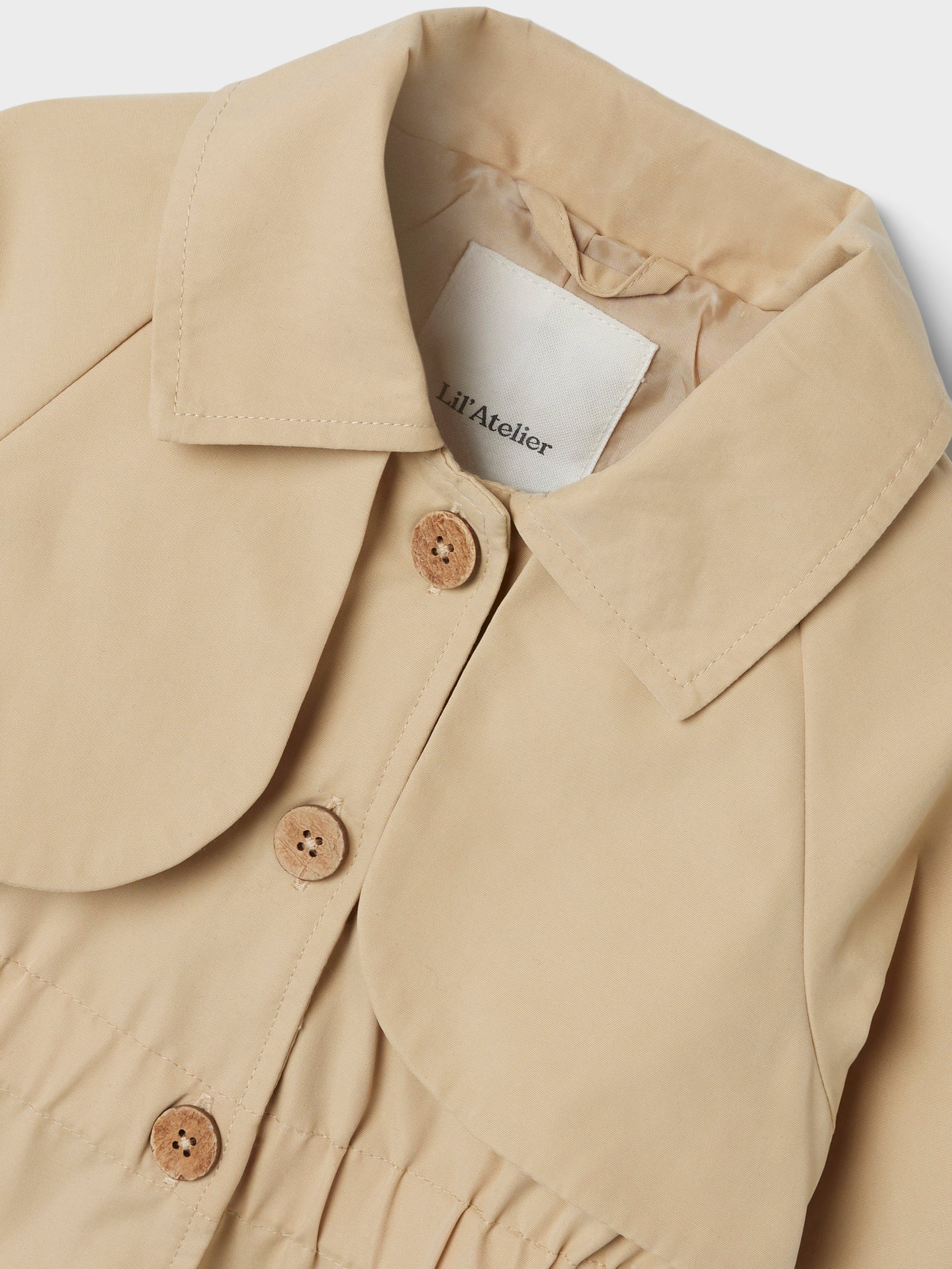 Lil Atelier LA Madelin Trenchcoat - Warm Sand
