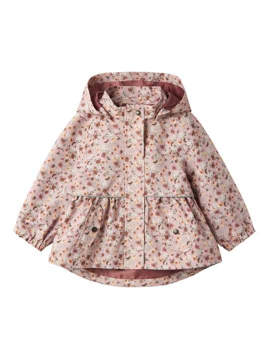 Name It Malex Jacket - Pale Mauve/Flowers