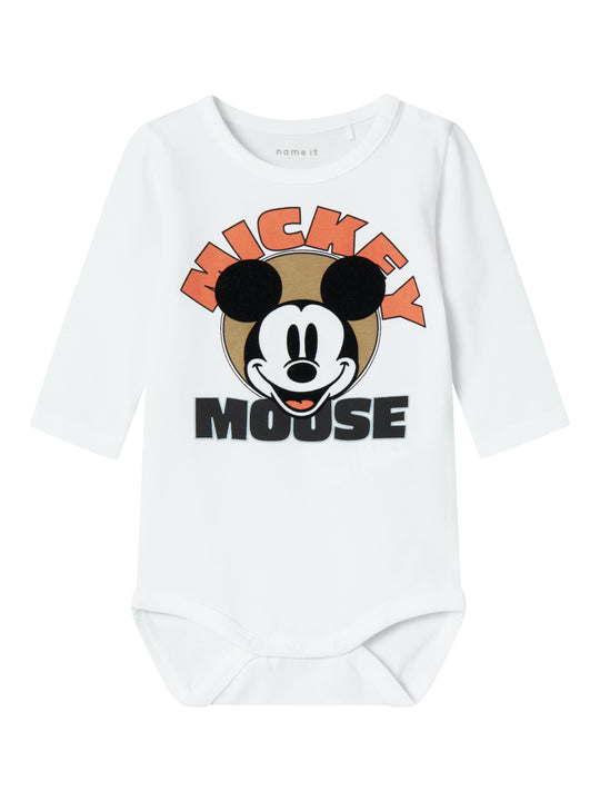 Name It Osi Mickey Body - Bright White
