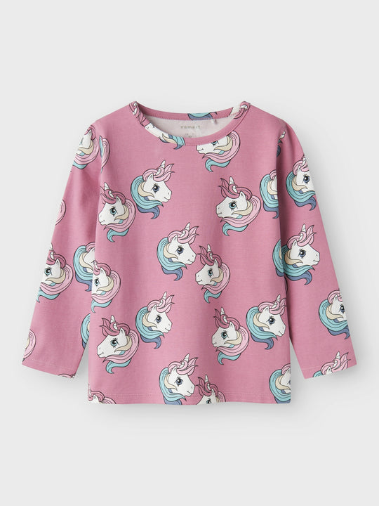 Name It Simone Top - Mauve Orchid