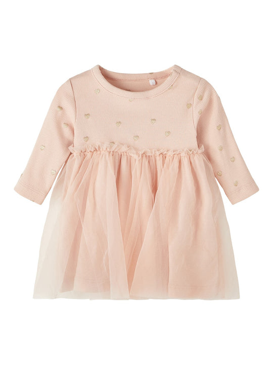 Name It Nadja Dress - Rose Smoke