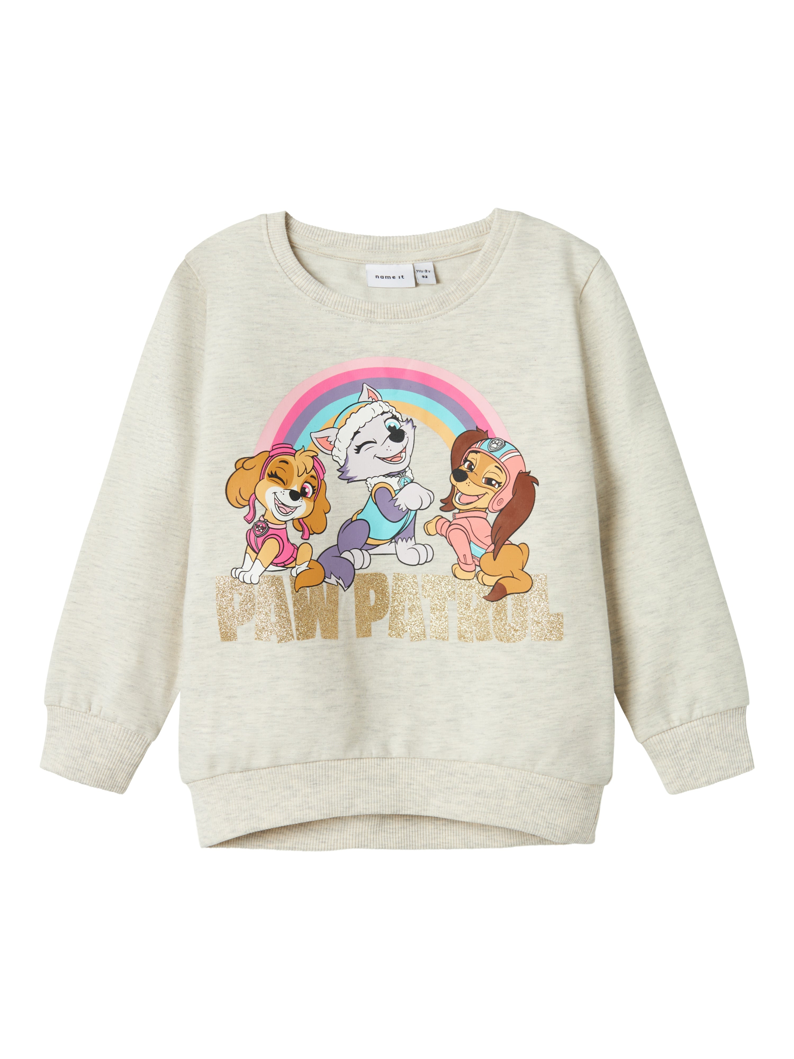 Name It Nafema Paw Patrol sweat shirt - Peyote Melange