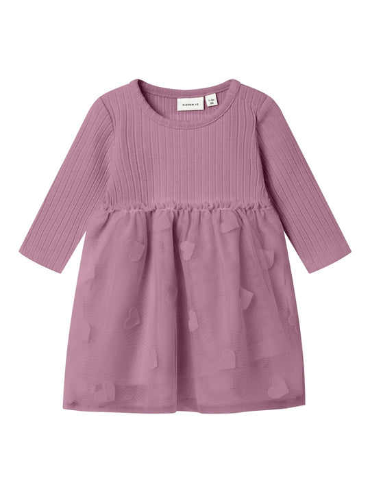 Name It Najas Dress - Mauve Orchid