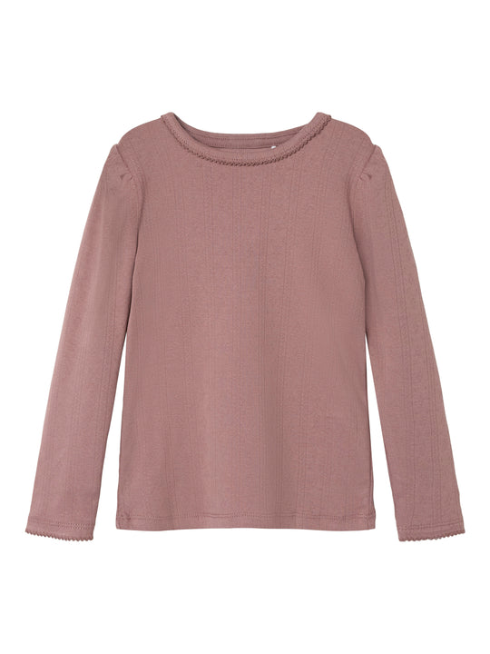 Name It Nigella Slim Top - Twilight Mauve