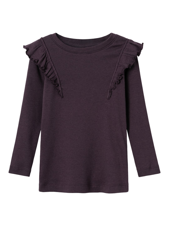 Name It Nilla Top - Plum Perfect