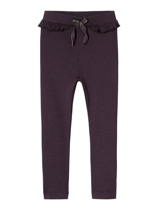 Name It Nilla Leggings - Plum Perfect