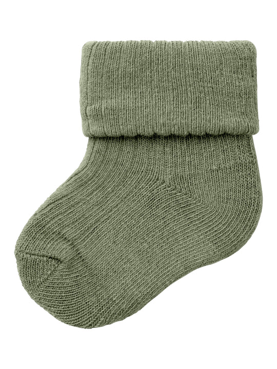 Name It Nobbu Strømpe - Oil Green