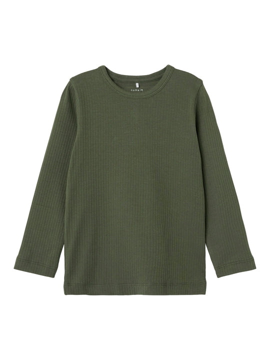 Name It Noe Slim Bluse - Beetle