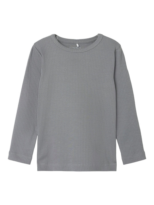 Name It Noe Slim Bluse - Mockingbird