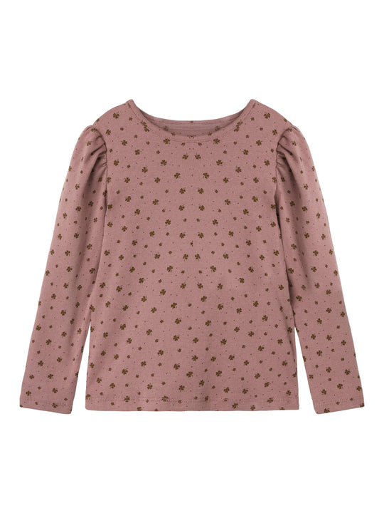 Name It Noella Slim Top - Twilight Mauve