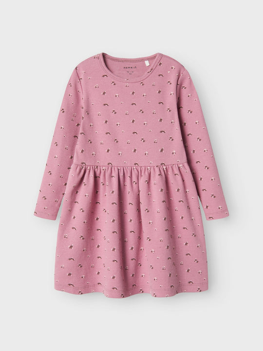 Name It Olinne Dress - Mauve Orchid