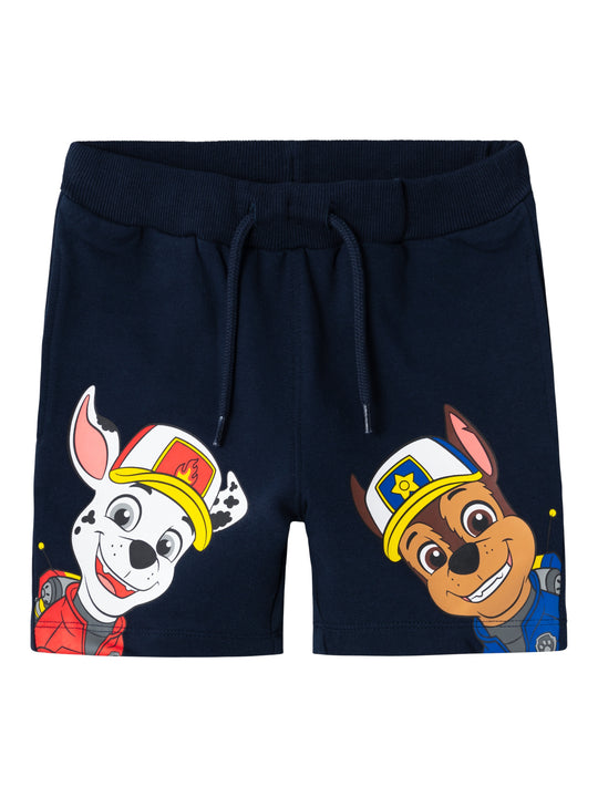 Name It Mat Paw Patrol sweat shorts - Dark Sapphire