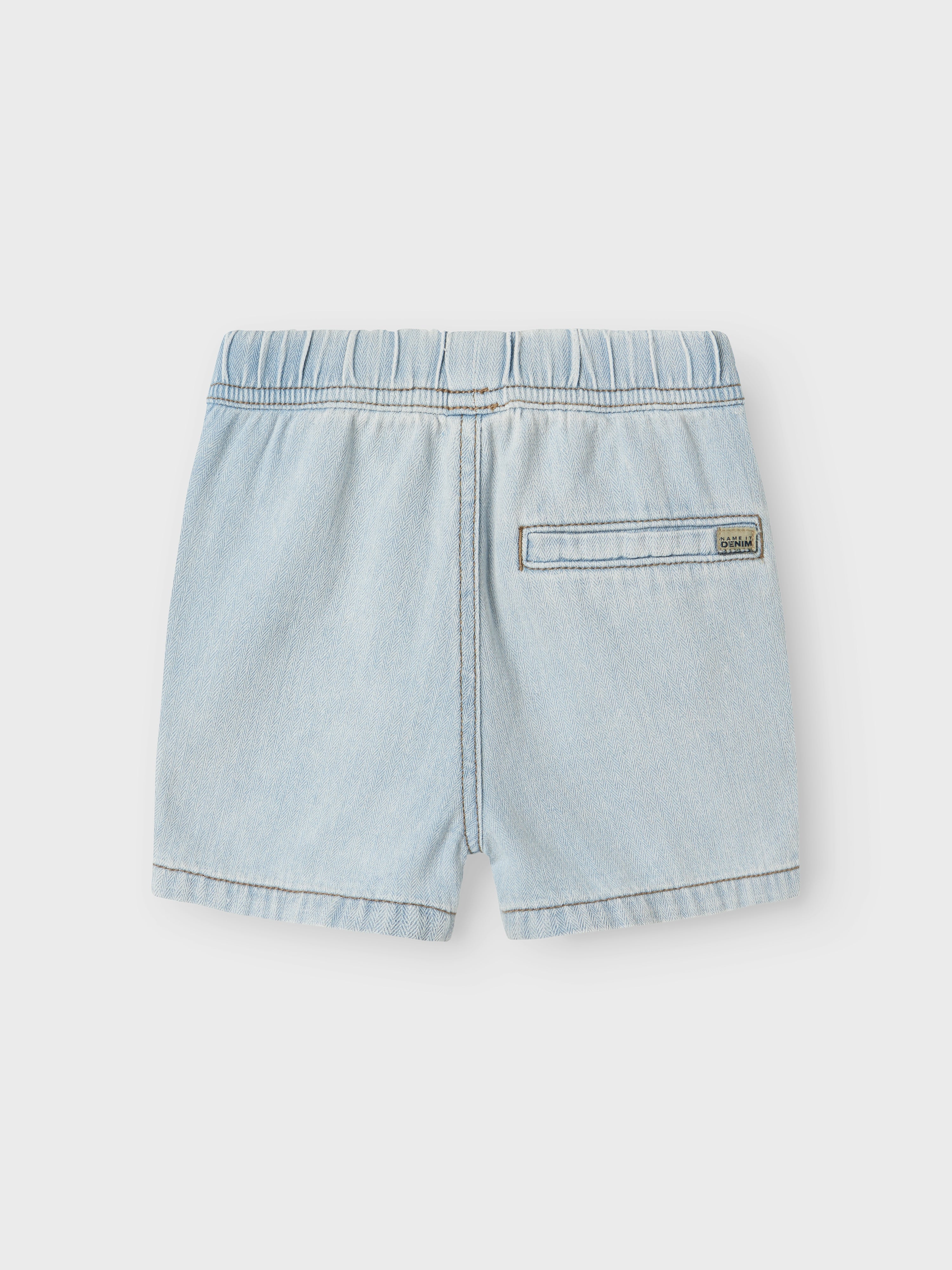 Name It Ryan Jog Denim Shorts - Light Blue Denim