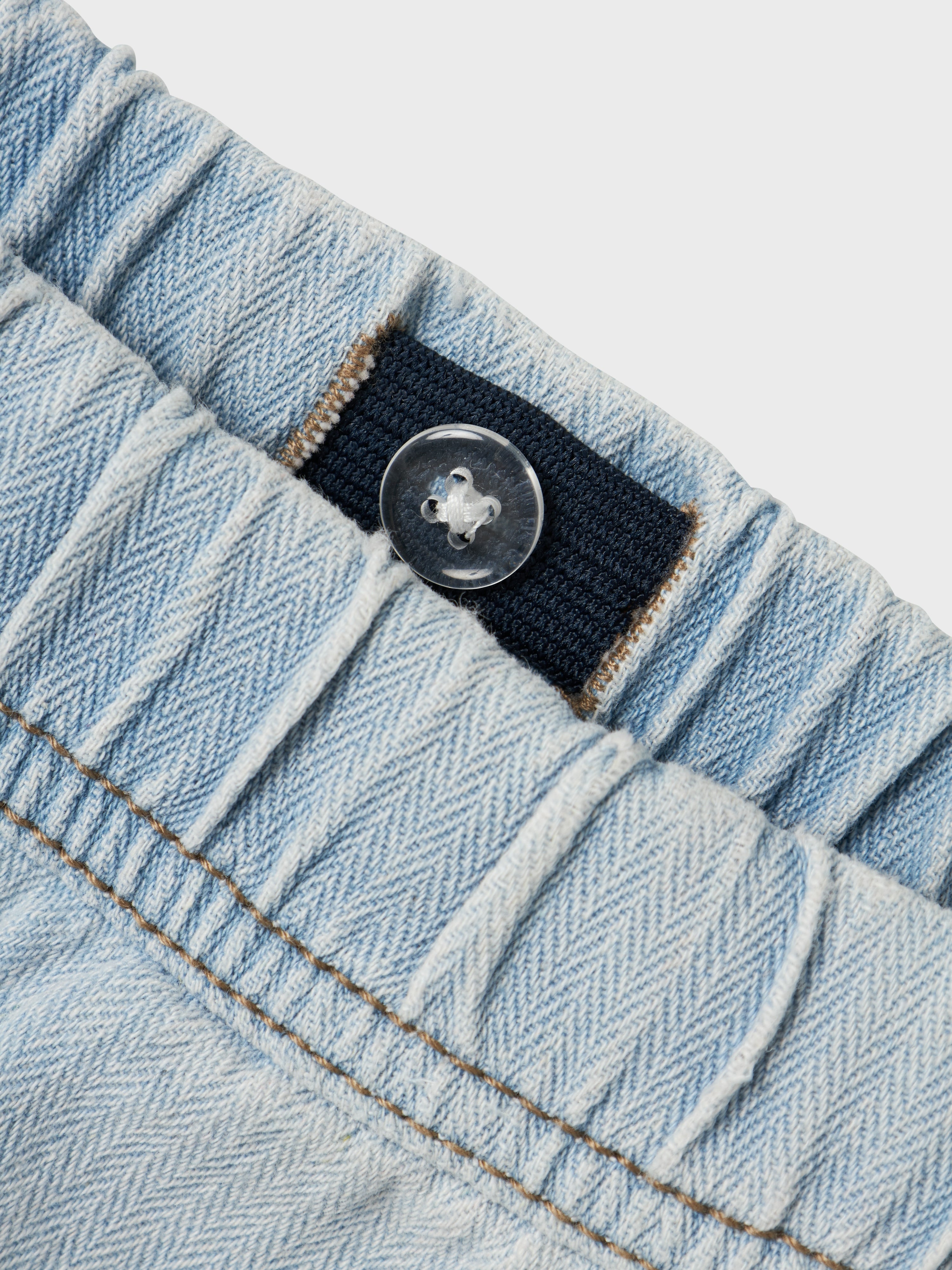 Name It Ryan Jog Denim Shorts - Light Blue Denim