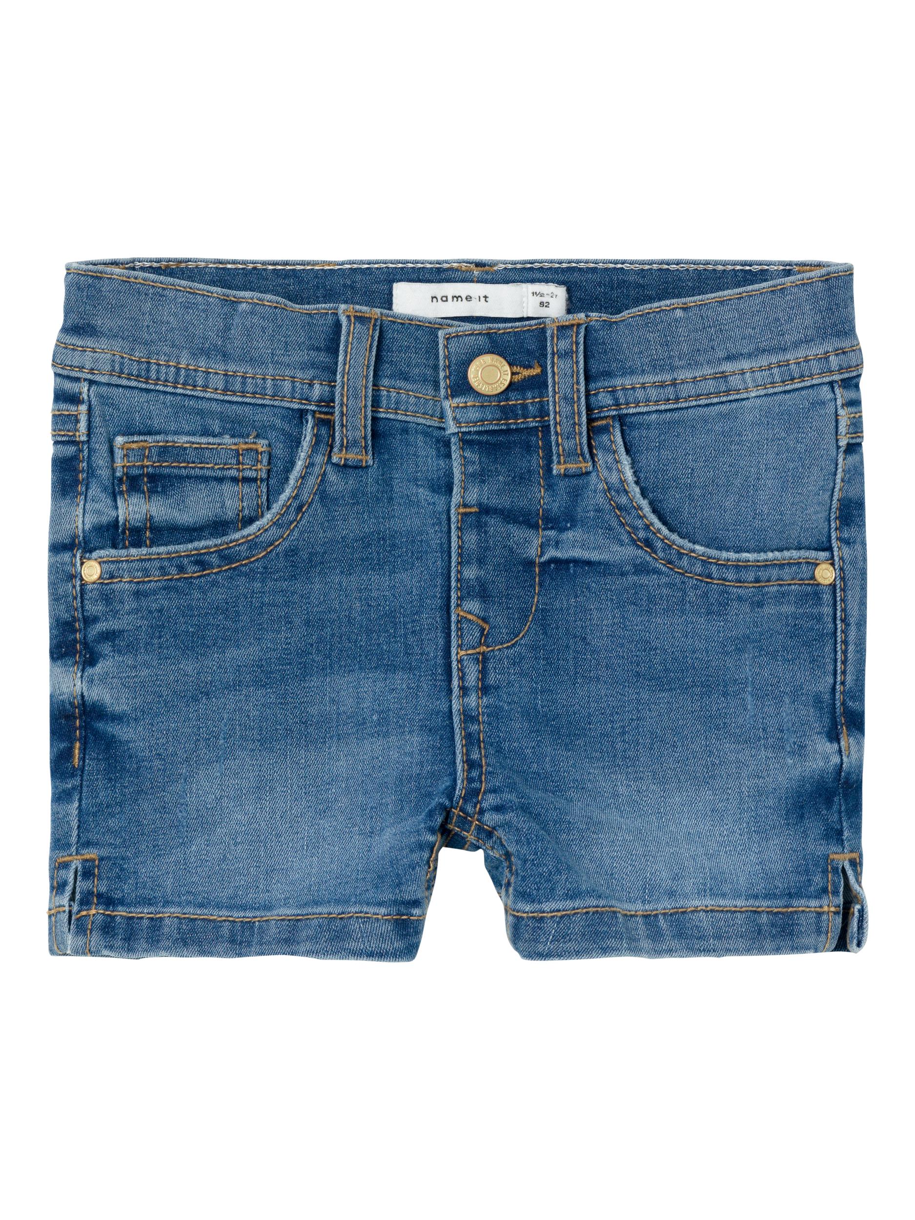 Name It Salli Denim Shorts - Medium Blue Denim