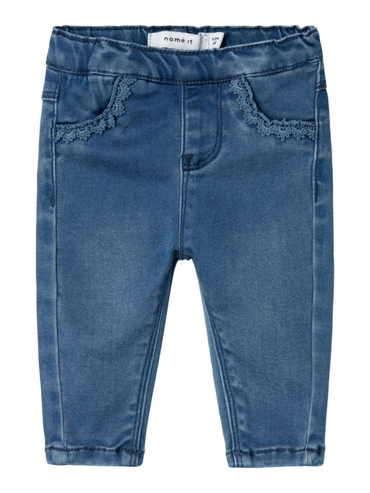 Name It Salli Slim Jeans - Medium Blue Denim