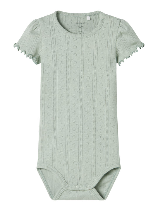 Name It Silke Body - Aqua Gray