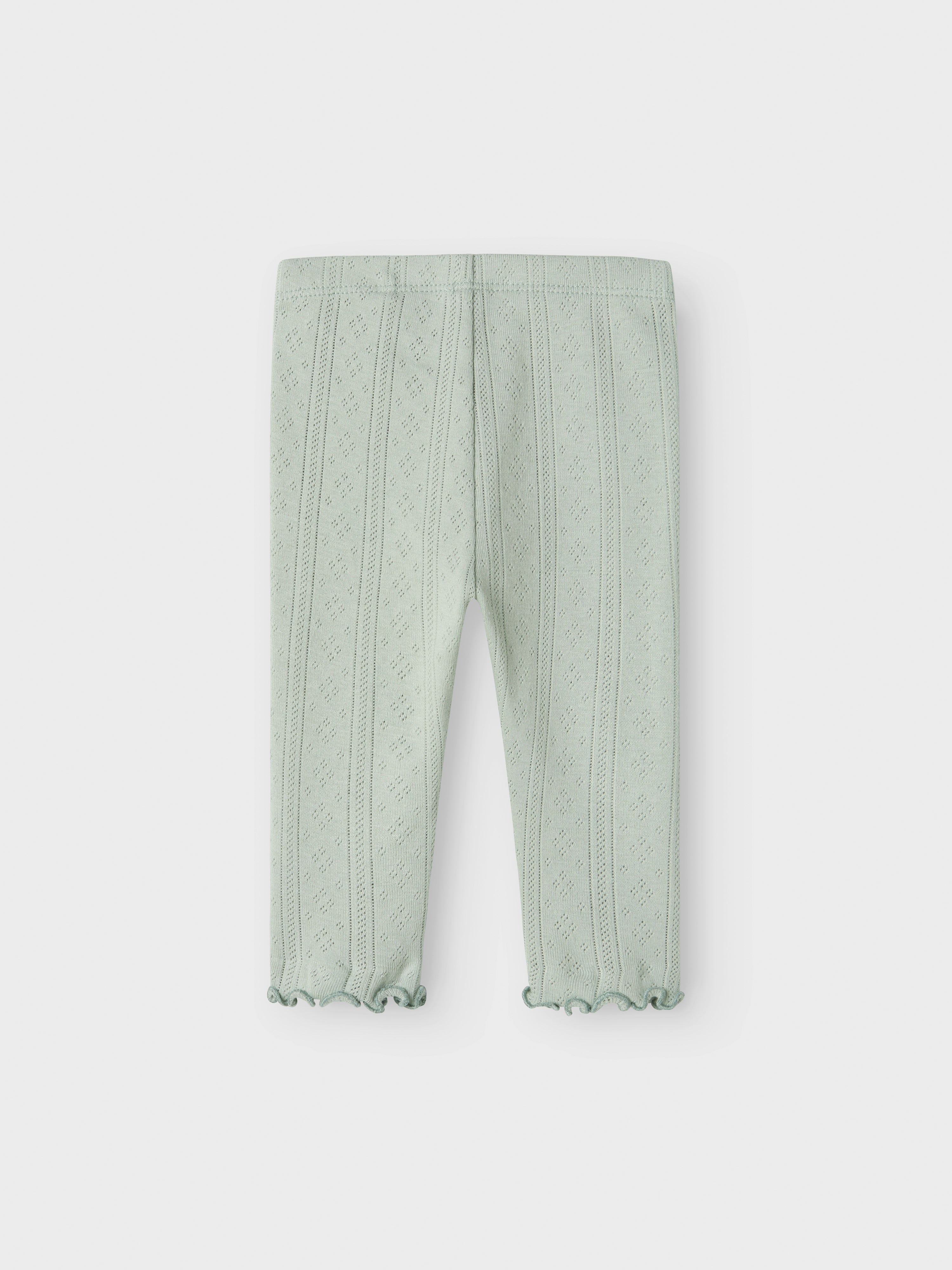 Name It Silke Leggings - Aqua Gray
