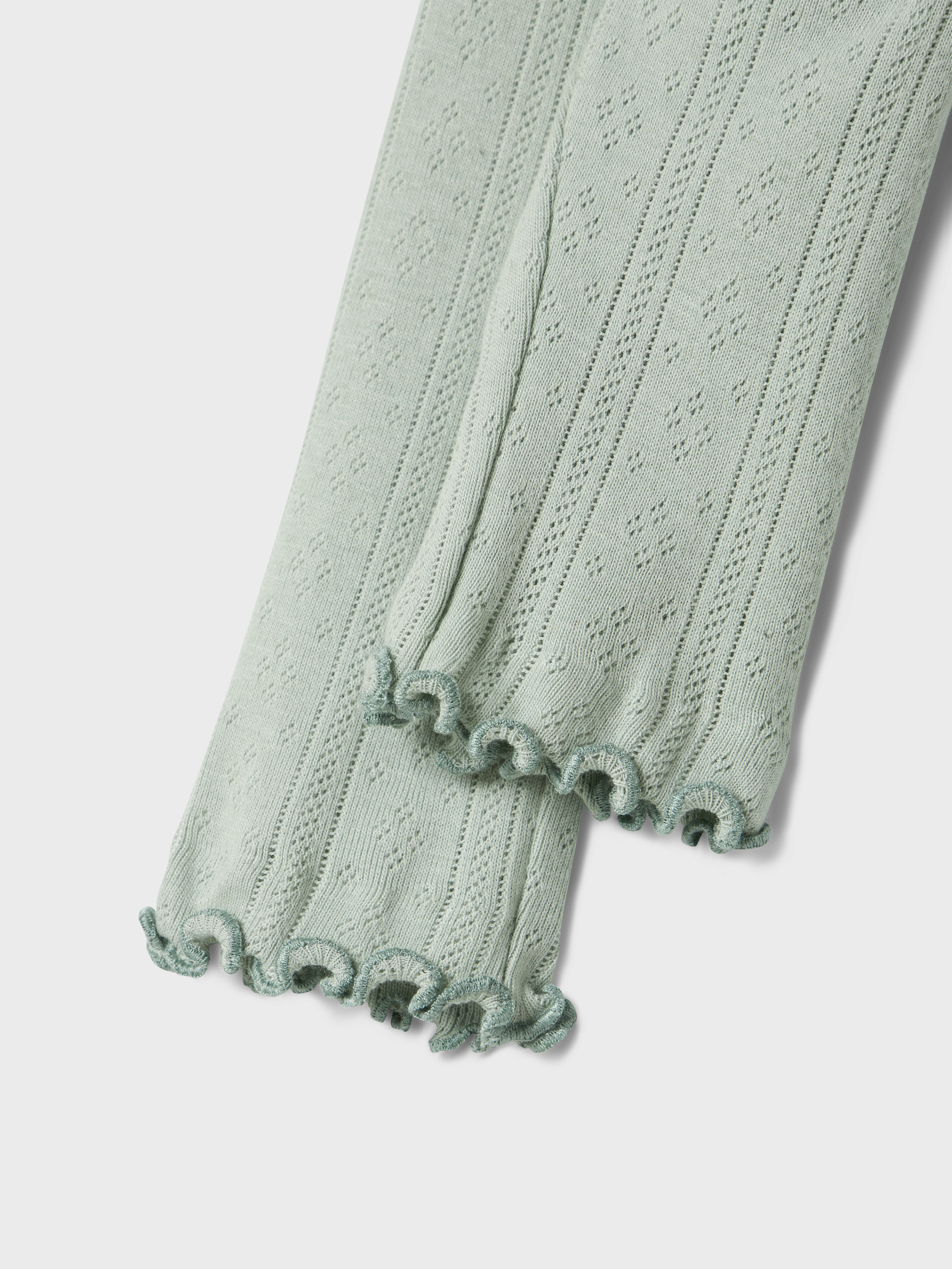 Name It Silke Leggings - Aqua Gray