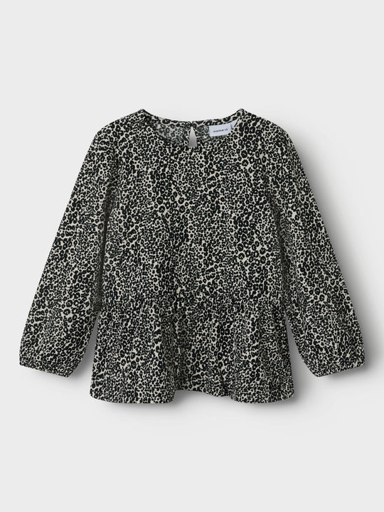 Name It Simone Ls Top - Black