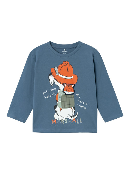 Name It Sino Paw Patrol bluse - Bering Sea