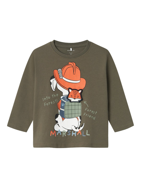 Name It Sino Paw Patrol bluse - Tea Leaf