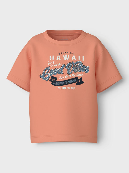 Name It Vagno T-shirt - Papaya Punch