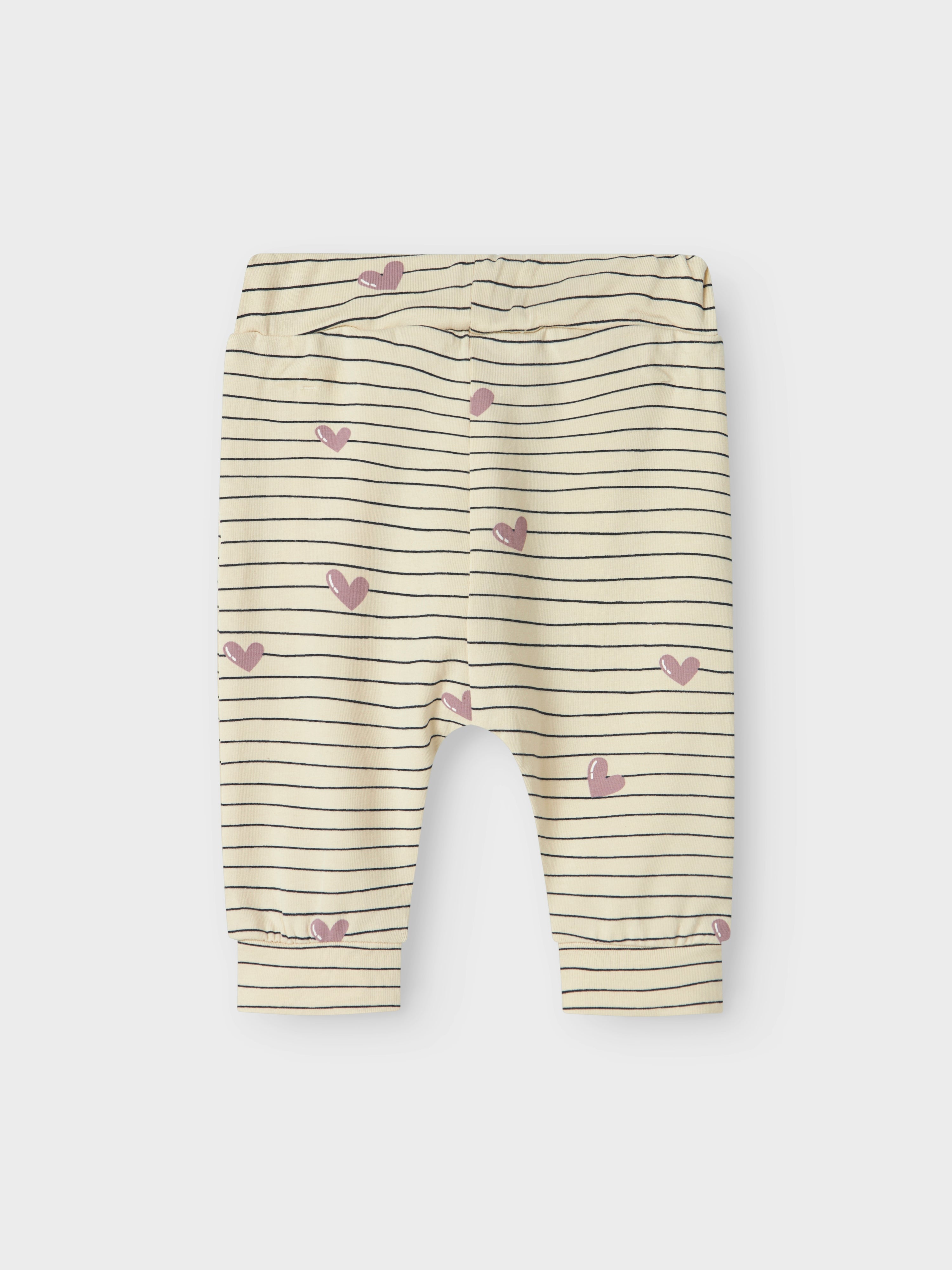 Name It Vandora Pants - Summer Sand/Hearts