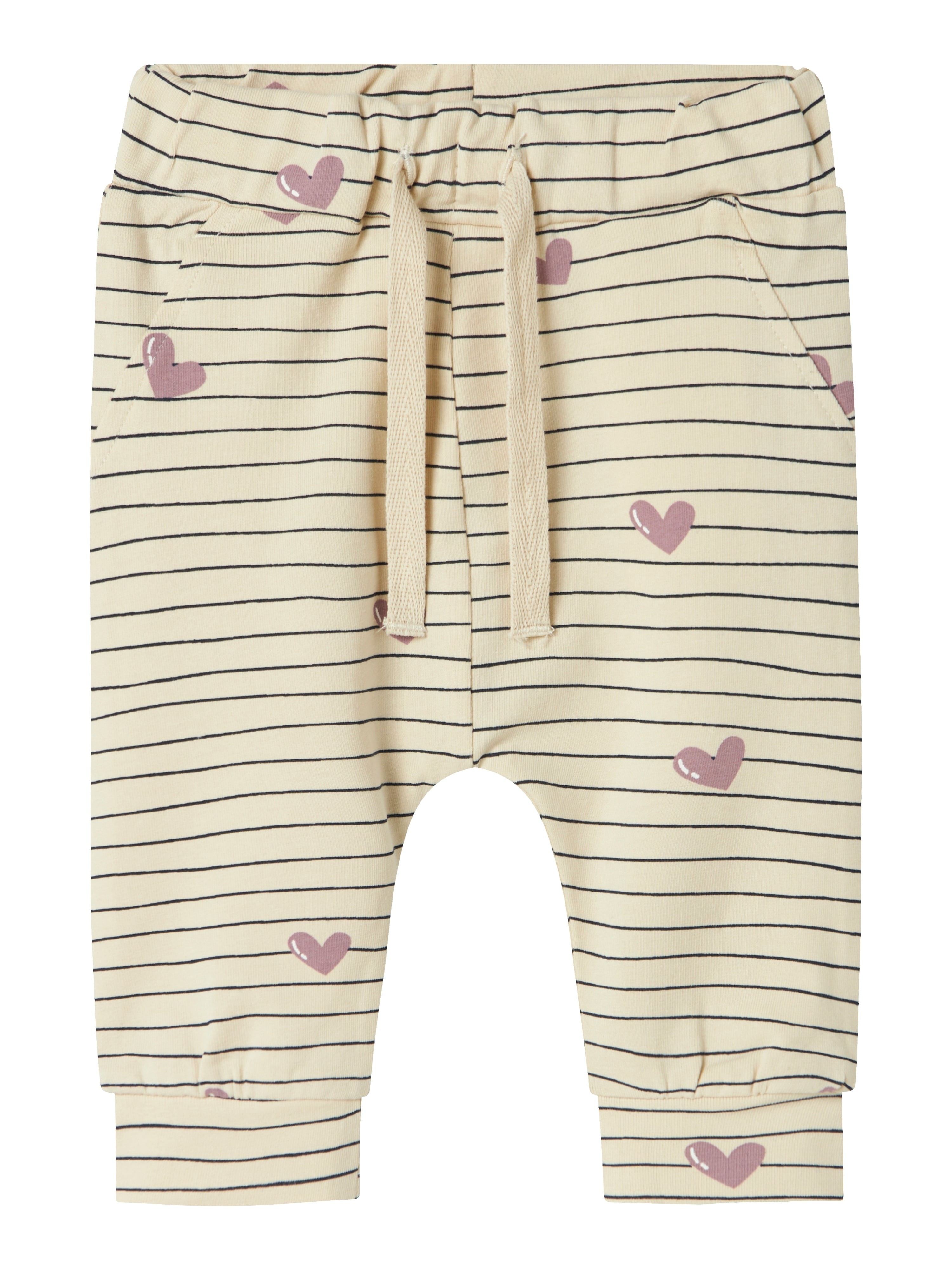 Name It Vandora Pants - Summer Sand/Hearts