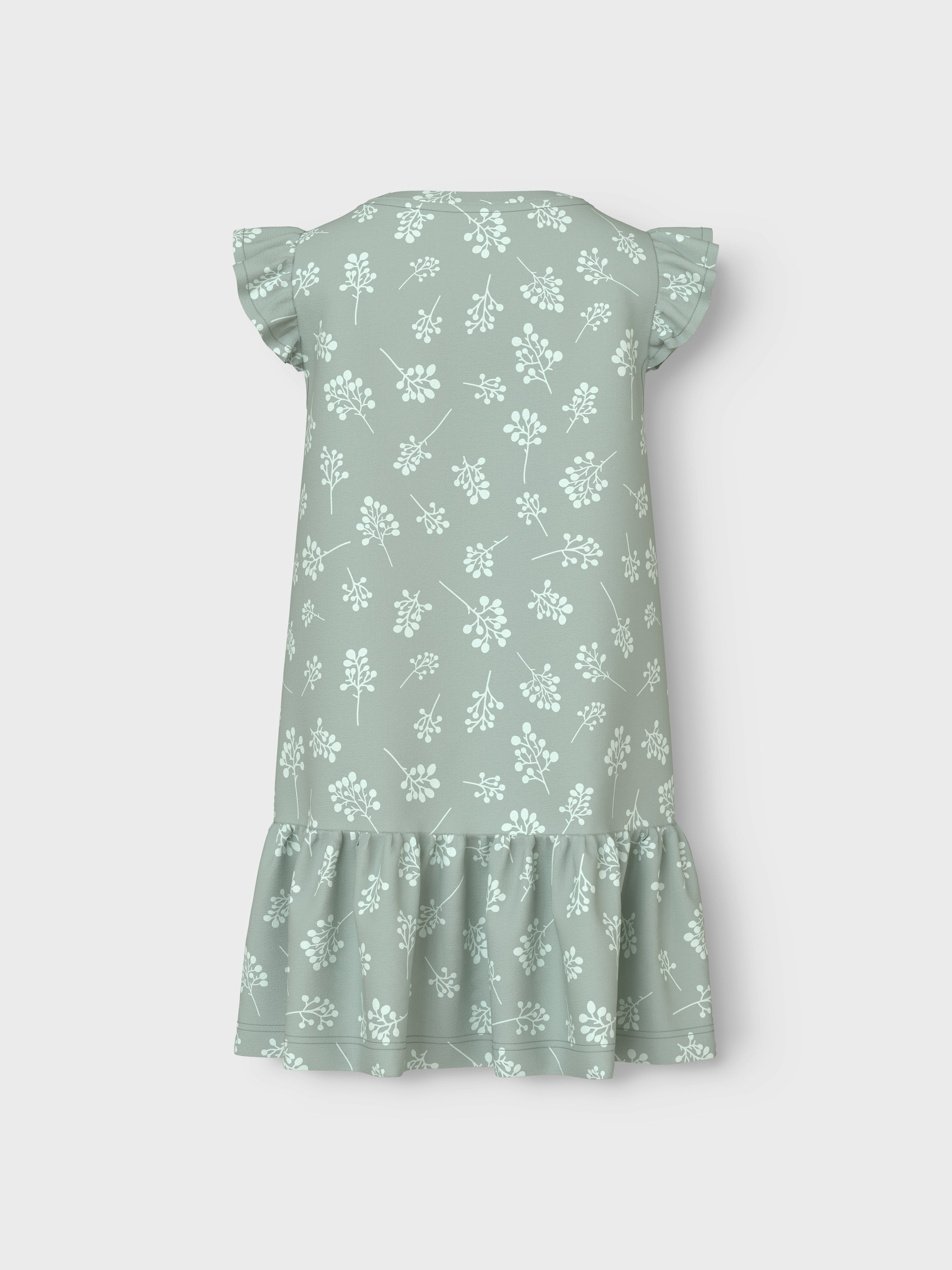 Name It Vida Dress - Aqua Gray