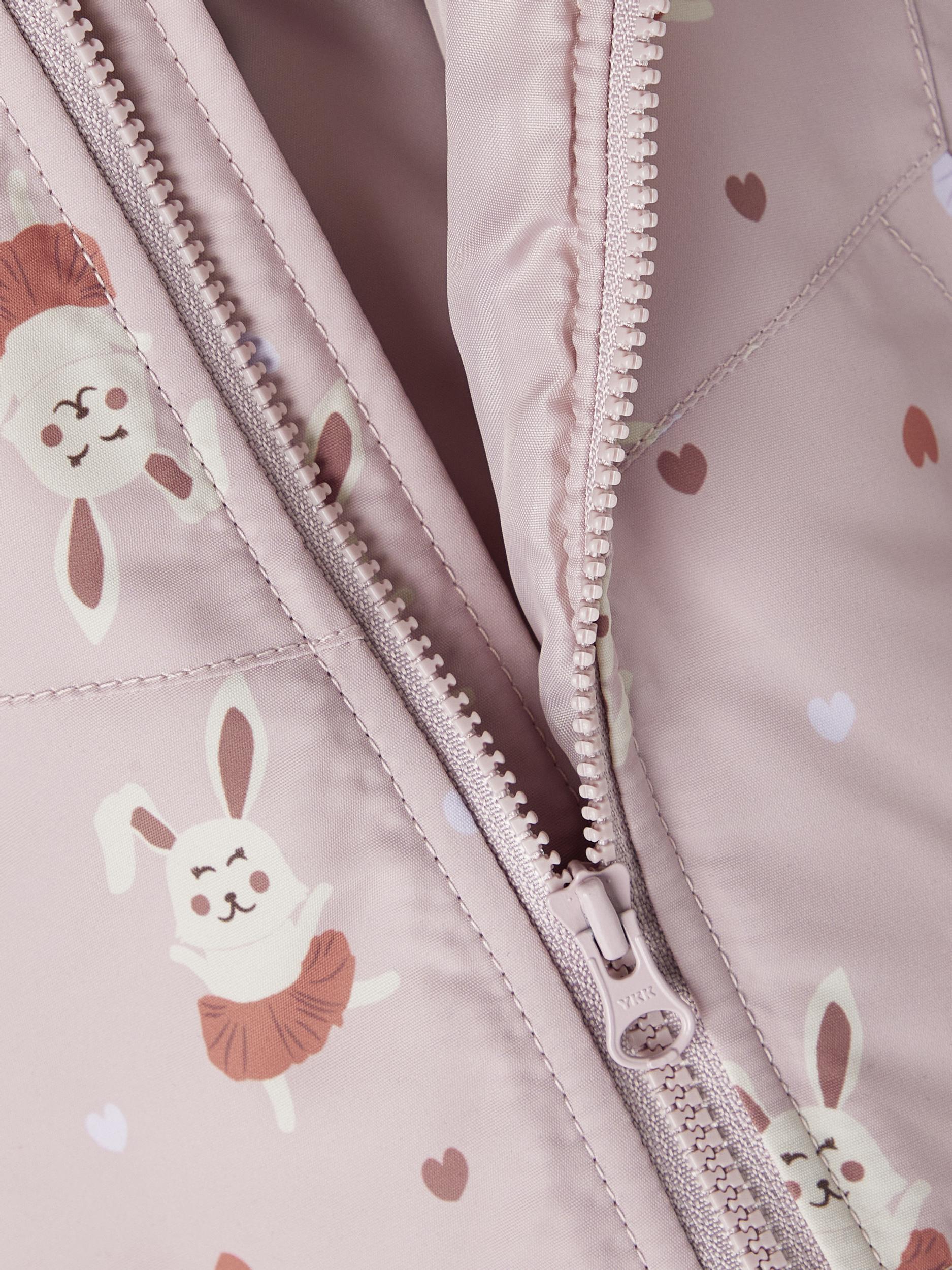 Name It Maxi Rabbit Jacket - Keepsake Lilac