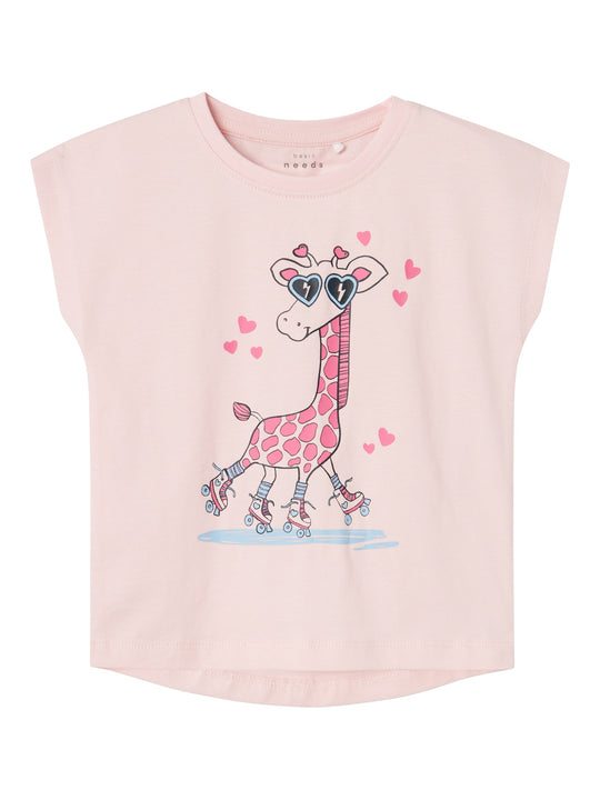 Name It Violet T-shirt - Parfait Pink
