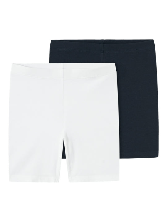 Name It Vivian 2 pk. Shorts Leggings - Dark Sapphire/Bright