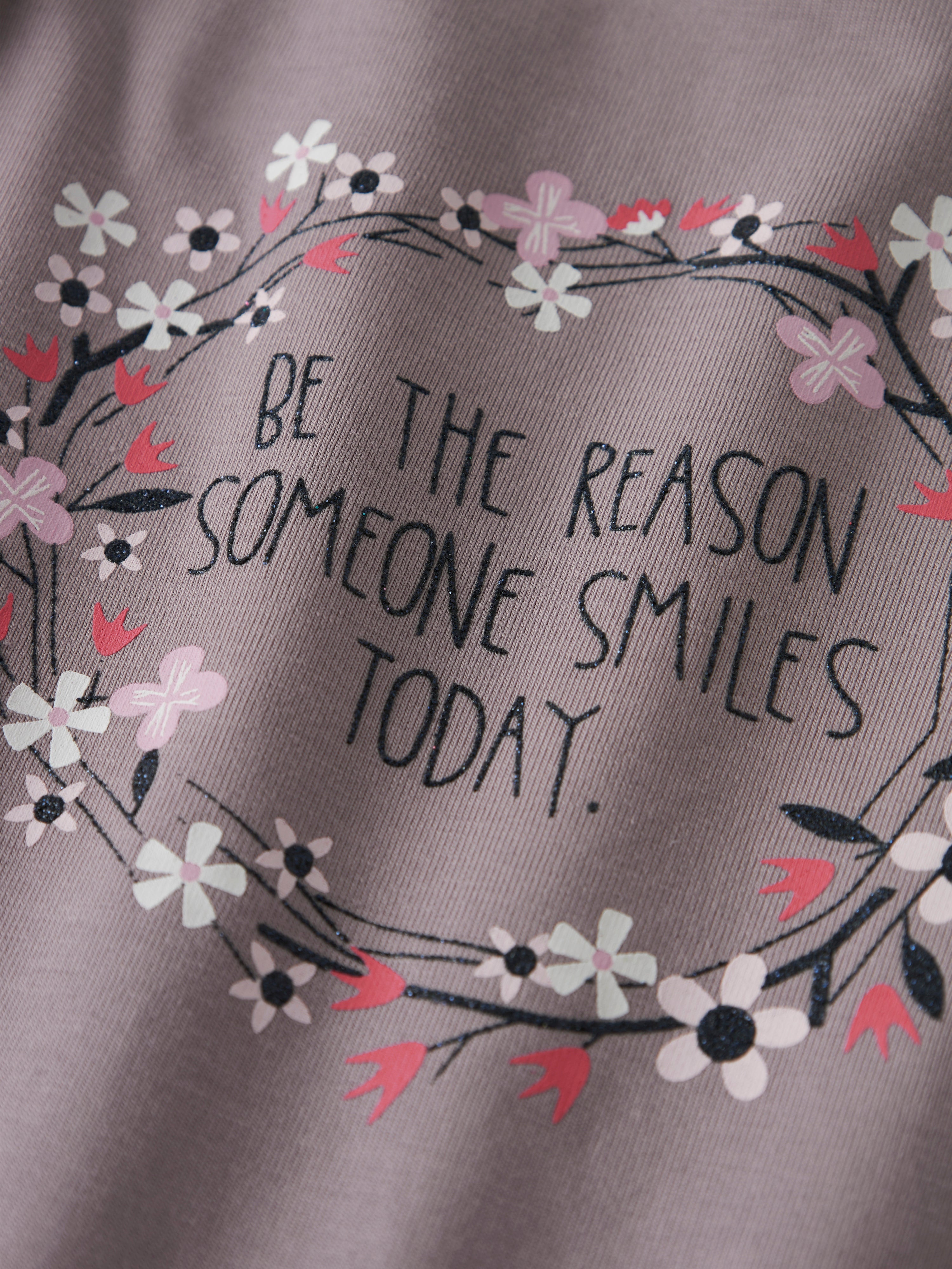 Name It Vix SS Top - Purple Dove