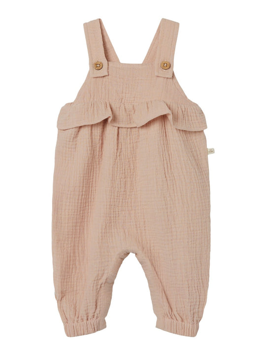 Lil Atelier Ledolie Loose Overall - Rose Dust